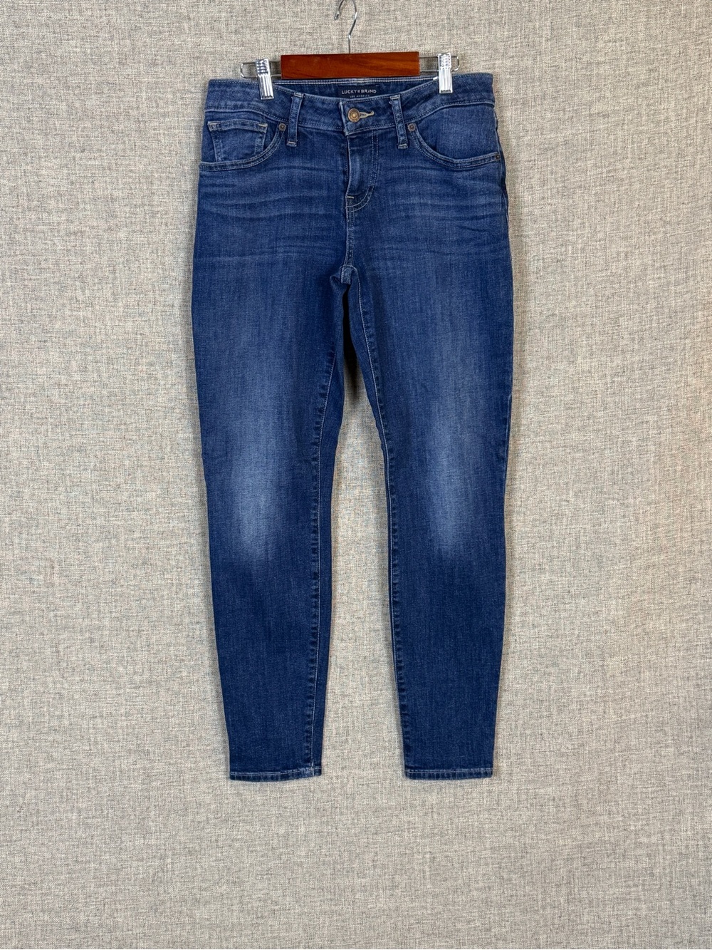 Lucky Brand Women’s Dark Wash Low Rise Skinny Lolita Jeans